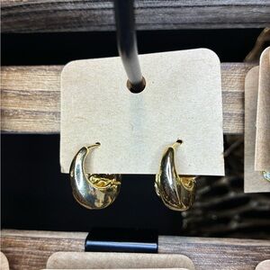 Gold Hoop Earrings